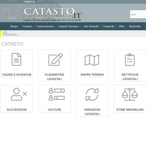 Richieste Catasto.it